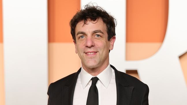 BEVERLY HILLS, CALIFORNIA - MARCH 02: B. J. Novak attends the 2025 Vanity Fair Oscar Party Hosted By Radhika Jones at Wallis Annenberg Center for the Performing Arts on March 02, 2025 in Beverly Hills, California.  (Photo by Neilson Barnard/Getty Images for Vanity Fair)