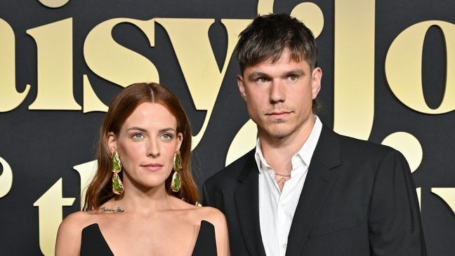 HOLLYWOOD, CALIFORNIA - FEBRUARY 23: Riley Keough and Ben Smith-Petersen attend the Los Angeles Premiere of Prime Video's "Daisy Jones & The Six" at TCL Chinese Theatre on February 23, 2023 in Hollywood, California. (Photo by Axelle/Bauer-Griffin/FilmMagic)