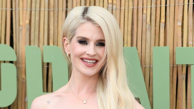 Kelly Osbourne's boyfriend popped the question to her backstage at her dad Ozzy Osbourne's final show. (Photo by Joe Maher/Getty Images)