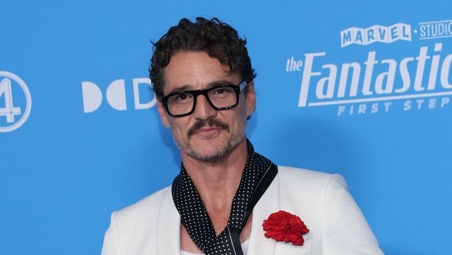Chilean-US actor Pedro Pascal attends the World Premiere of Marvel Studios' "The Fantastic Four: First Steps" in Los Angeles on July 21, 2025. (Photo by VALERIE MACON / AFP) (Photo by VALERIE MACON/AFP via Getty Images)