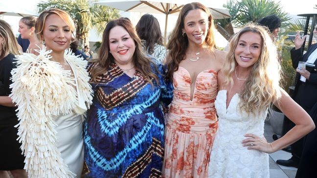 {&nbsp;}(L-R) Kat Graham, Chrissy Metz, Paula Patton and Alexa PenaVega attend as Lifetime celebrates summer with its first faith-based films with female leads. (Photo by Randy Shropshire/Getty Images for A+E Global Media)