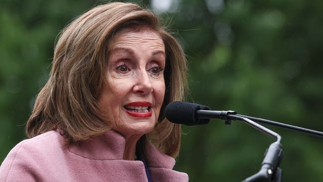 Nancy Pelosi was spotted at Lady Gaga's recent San Francisco tour stop. (Photo by Jemal Countess/Getty Images for Families Over Billionaires)