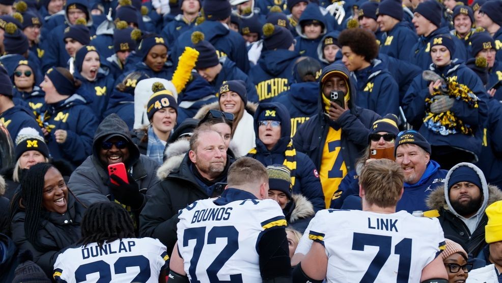 Image for story: Big Ten fines Ohio State, Michigan $100K each for post-game fight