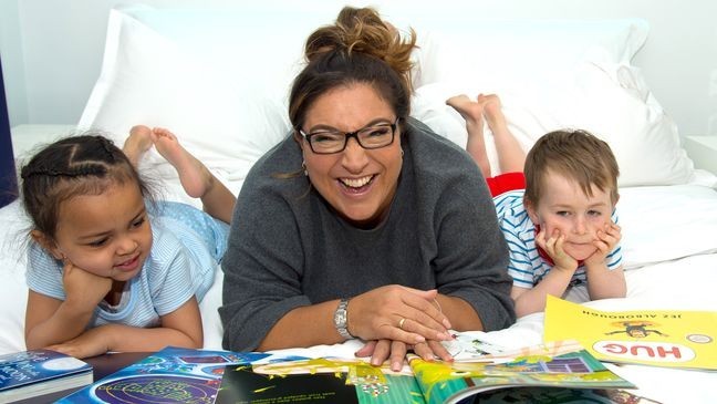 LONDON, ENGLAND - MAY 17:  Jo Frost poses at the launch of her new book 'Bath Book Bed', as part of the Book Trust's new campaign at St Martins Lane Hotel on May 17, 2016 in London, England  (Photo by Ben A. Pruchnie/Getty Images)