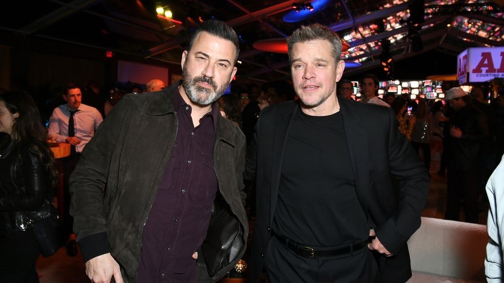 Image for story: How Matt Damon almost choked to death at Jimmy Kimmel’s house