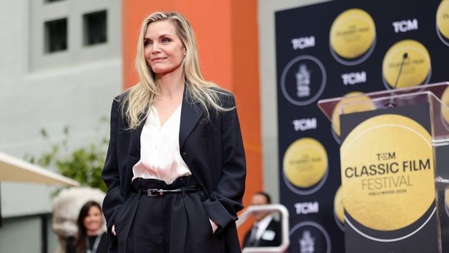 Michelle Pfeiffer slammed Bill Gates' and his association for a food product recently approved by the USDA. (Photo by Emma McIntyre/Getty Images for TCM)