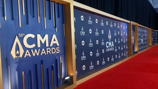 Red carpet at CMA Awards in Nashville, Tenn. in November 2024. (Photo: FOX 17 News)