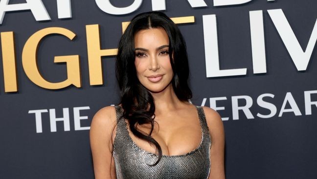 NEW YORK, NEW YORK - FEBRUARY 16: Kim Kardashian attends SNL50: The Anniversary Special on February 16, 2025 in New York City. (Photo by Dimitrios Kambouris/Getty Images)