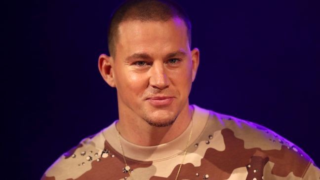 MELBOURNE, AUSTRALIA - DECEMBER 03: Channing Tatum speaks during a media call on December 03, 2019 in Melbourne, Australia. (Photo by Kelly Defina/Getty Images)