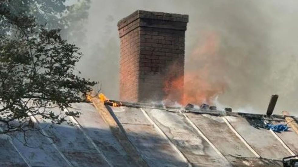 Coburn Mansion fire, courtesy Melanie LaMontagne