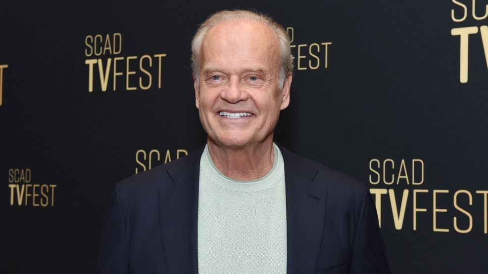 Image for story: Kelsey Grammer’s youngest children don’t quite grasp the 'Cheers' star’s fame