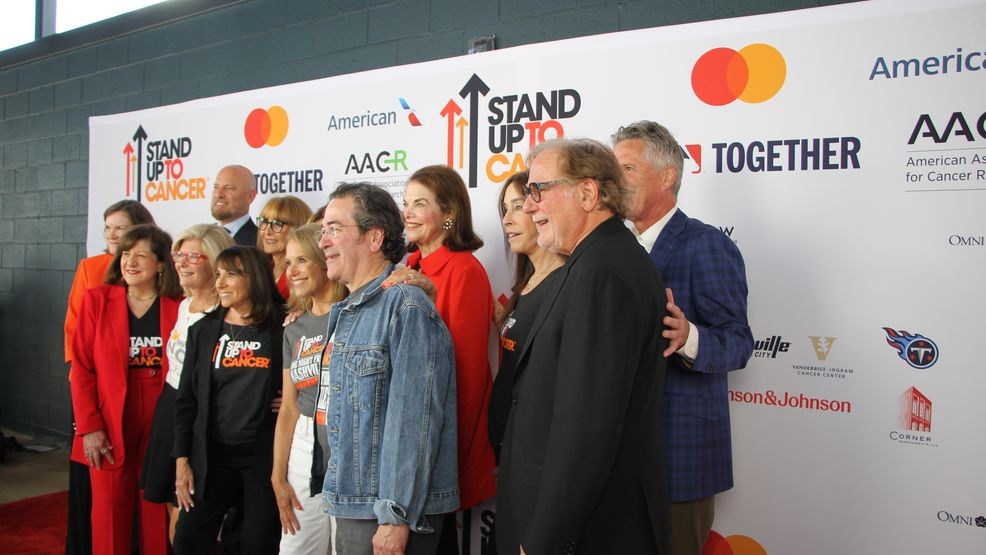Image for story: Stand Up To Cancer telecast filmed in Nashville, performers appear at red carpet