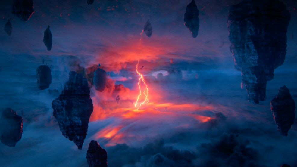 Image for story: Woman transforms her living room into 'Stranger Things' themed