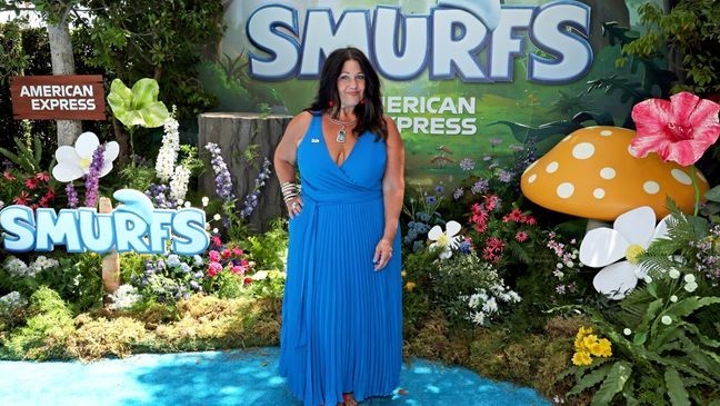 LOS ANGELES, CALIFORNIA - JULY 13: Rachel Butera attends the Los Angeles Premiere of Paramount Pictures “Smurfs” at Paramount Pictures Studios on July 13, 2025 in Los Angeles, California. (Photo by Amy Sussman/Getty Images)
