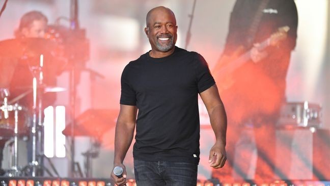 NEW YORK, NY - SEPTEMBER 1: Darius Rucker performs on NBC's "Today" at Rockefeller Plaza on September 1, 2023 in New York City.  (Photo by NDZ/Star Max/GC Images)