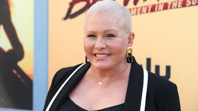 SANTA MONICA, CALIFORNIA - AUGUST 26: Nicole Eggert attends the premiere of ABC News Studios docuseries "After Baywatch: Moment in the Sun" at The Bungalow on August 26, 2024 in Santa Monica, California. (Photo by Michael Tullberg/Getty Images)