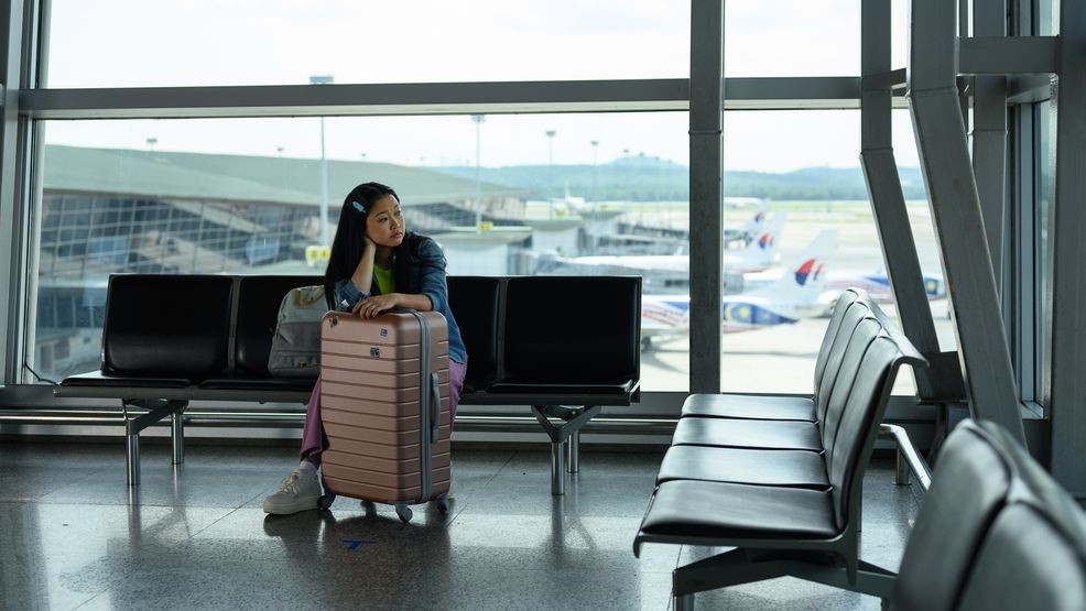 Image for story: Lana Condor & Ross Butler's awkward first kiss in 'Worth the Wait'