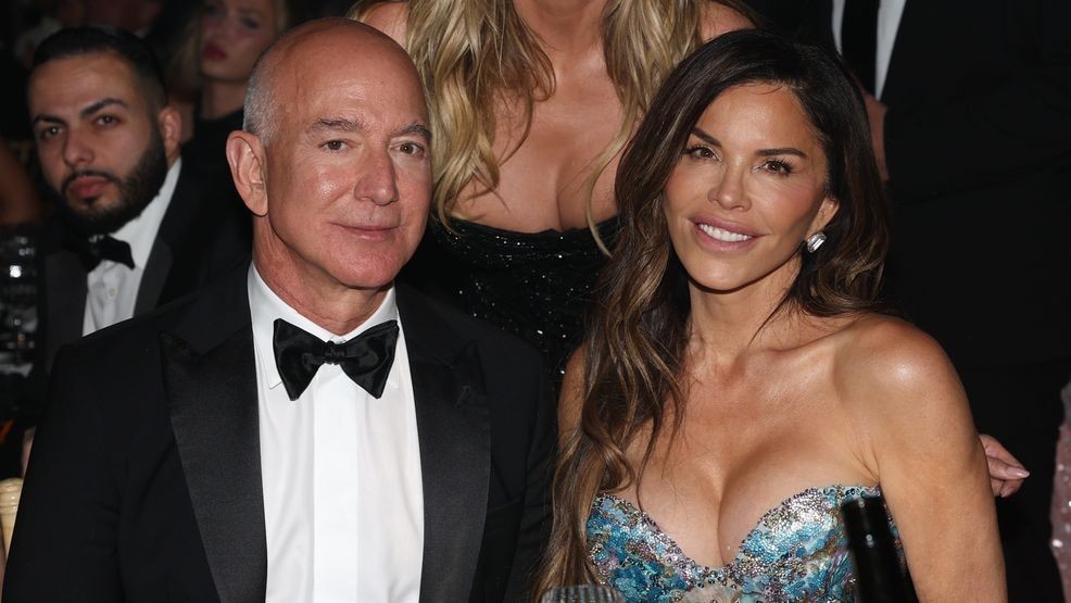 Ahead of their wedding, the couple held a foam party aboard Bezos' $500 million yacht. (Photo by Pascal Le Segretain/amfAR/Getty Images for amfAR)