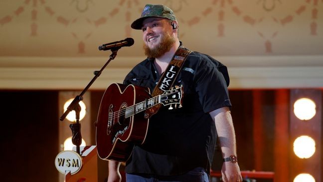 NASHVILLE, TENNESSEE: In this image released on March 19, Luke Combs performs onstage during Opry 100: A Live Celebration at Grand Ole Opry at the Ryman Auditorium on March 19, 2025 in Nashville, Tennessee. (Photo by Jason Kempin/Getty Images for the Grand Ole Opry)