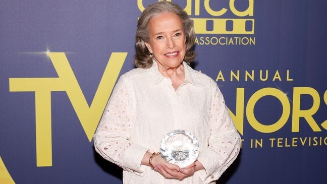 Kathy Bates at the 7th Annual AAFCA TV Honors held at The Hollywood Roosevelt on August 23, 2025 in Los Angeles, California. (Photo by Jesse Grant/Variety via Getty Images)