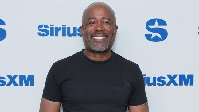 NEW YORK, NEW YORK - MAY 28: Darius Rucker visits SiriusXM at SiriusXM Studios on May 28, 2024 in New York City. (Photo by Dimitrios Kambouris/Getty Images)