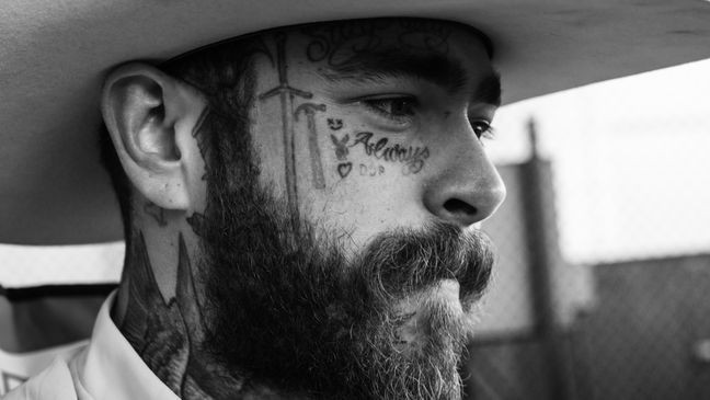 Post Malone is the second headliner announced for the 2026 Carolina Country Music Fest, which runs June 4-7, 2026, in Downtown Myrtle Beach, South Carolina. (Credit: Via CCMF)