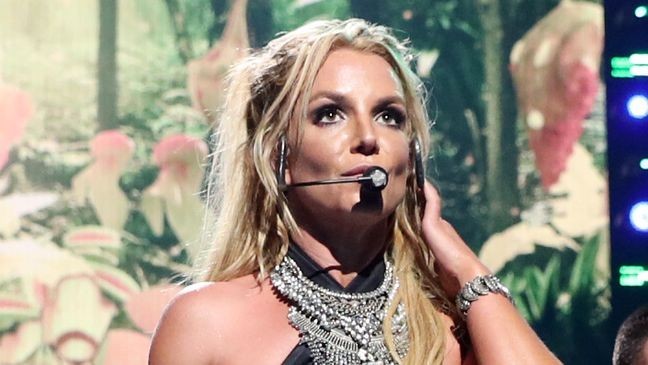 LAS VEGAS, NV - SEPTEMBER 24:  Singer Britney Spears performs onstage at the 2016 iHeartRadio Music Festival at T-Mobile Arena on September 24, 2016 in Las Vegas, Nevada.  (Photo by Christopher Polk/Getty Images for iHeartMedia)