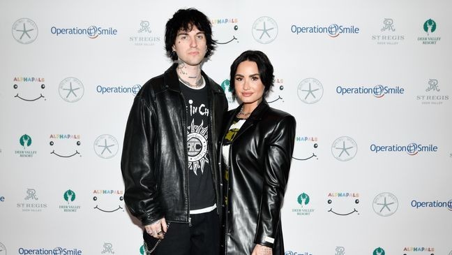 Lovato married singer Jutes in May. (Photo by Alex Goodlett/Getty Images for Operation Smile)