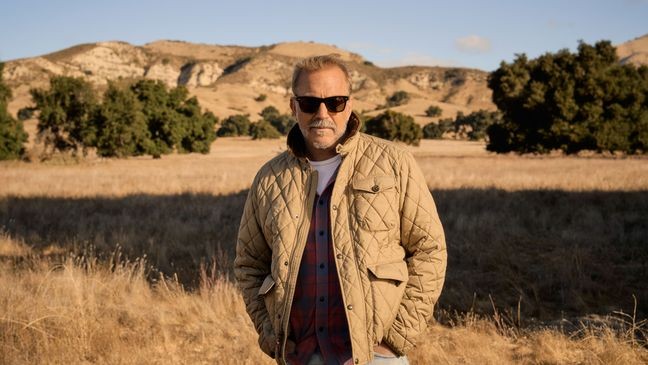 Costner explained part of his fascination with the West is whether or not he or his friends could be tough enough to survive. ©️2025, A&E Television Networks, LLC photo: Carlos Jaramillo