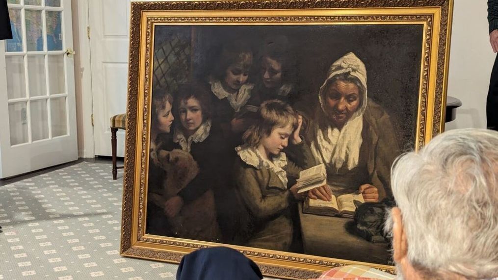 Historic 18th century painting stolen by mobsters returned 54 years later: FBI (Credit: FBI Salt Lake City)