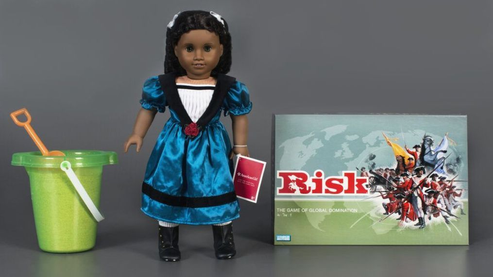 Sand, The American Girl Doll and board game Risk have been inducted into the 2021 National Toy Hall of Fame. (Photo Courtesy of National Toy Hall of Fame)