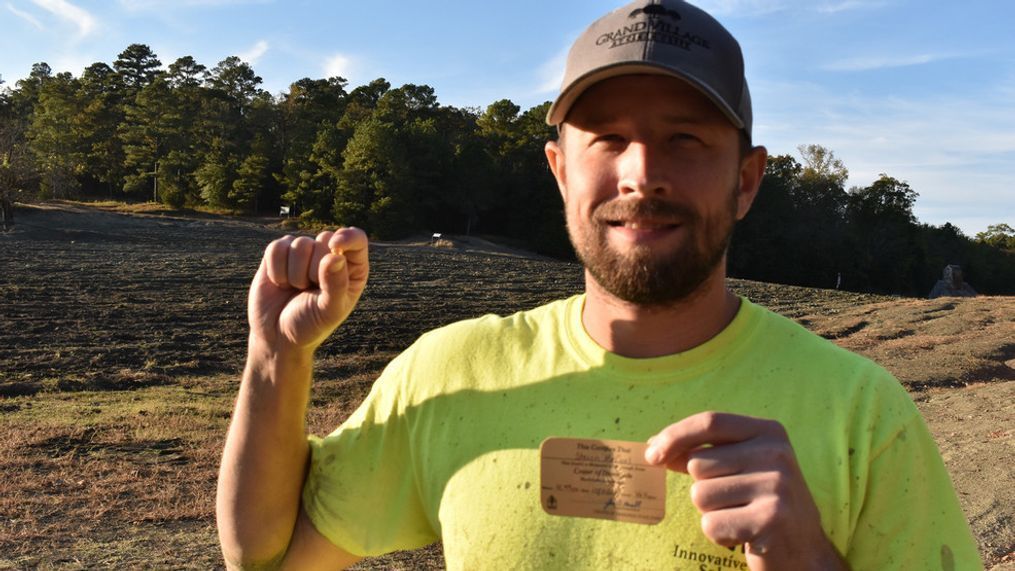 On his fifth trip to the Crater of Diamonds State Park, a Fayetteville man found the third-largest diamond of the year. (Photo: Crater of Diamonds State Park)