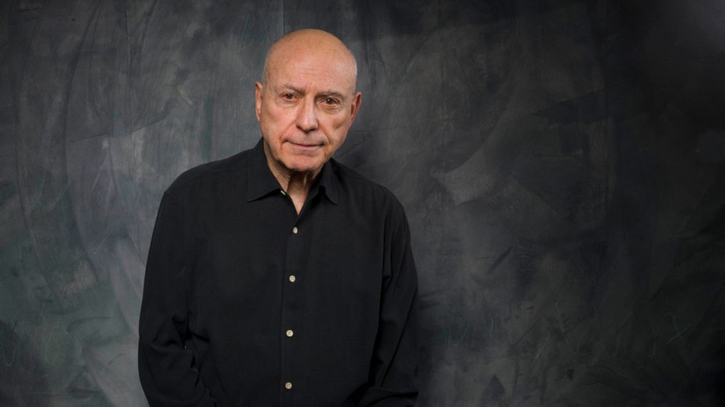 FILE - Alan Arkin poses for a portrait in the Fender Music Lodge during the 2011 Sundance Film Festival in Park City, Utah on Jan. 25, 2011. (AP Photo/Victoria Will, file)