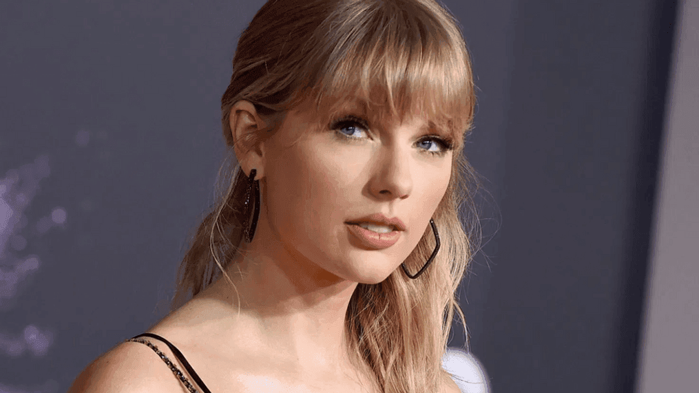 FILE - This Nov. 24, 2019 file photo shows Taylor Swift at the American Music Awards in Los Angeles. (Photo by Jordan Strauss/Invision/AP, File)