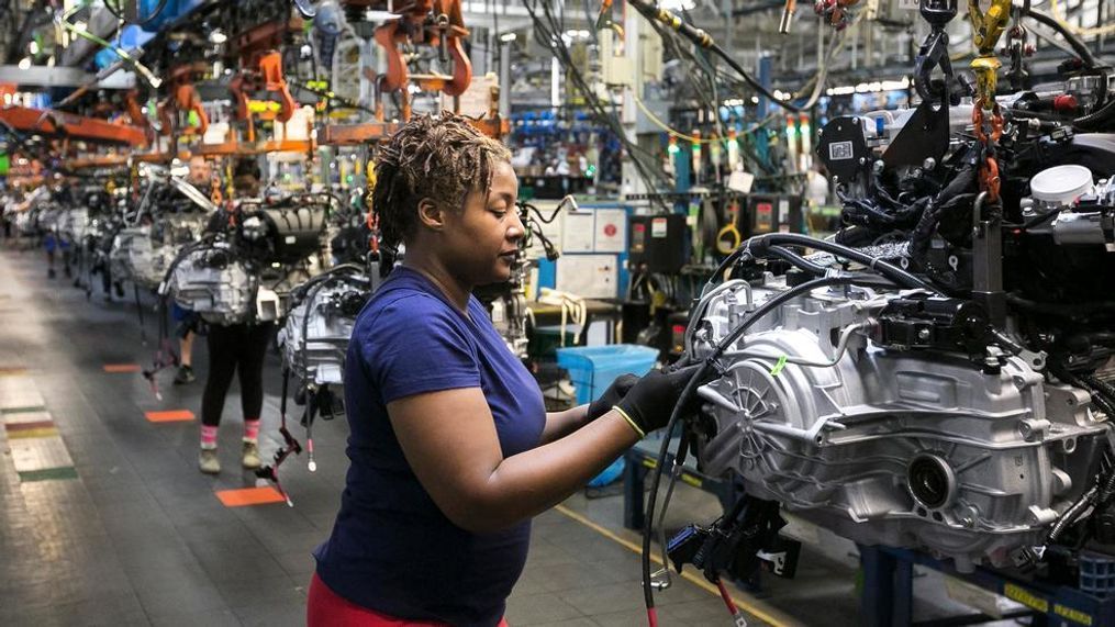 In addition to building the Chevrolet Malibu (pictured), the Fairfax (Kansas) Assembly Plant will also build the upcoming Cadillac XT4 crossover. (Image courtesy of General Motors){p}{/p}