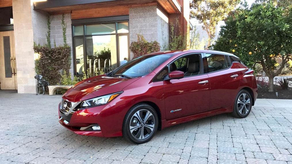 2018 Nissan Leaf (Sinclair Broadcast Group / Jill Ciminillo)