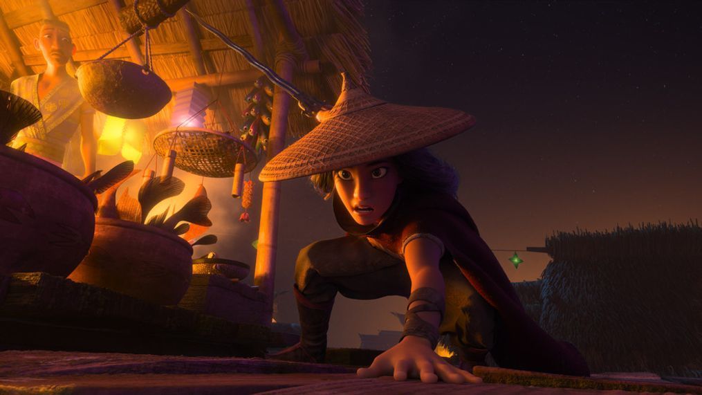 RAYA AND THE LAST DRAGON - Raya, a lone warrior whose wit is as sharp as her blade, must track down the legendary last dragon to restore her fractured land and its divided people. © 2020 Disney. All Rights Reserved.{&nbsp;}(Photo: Disney)