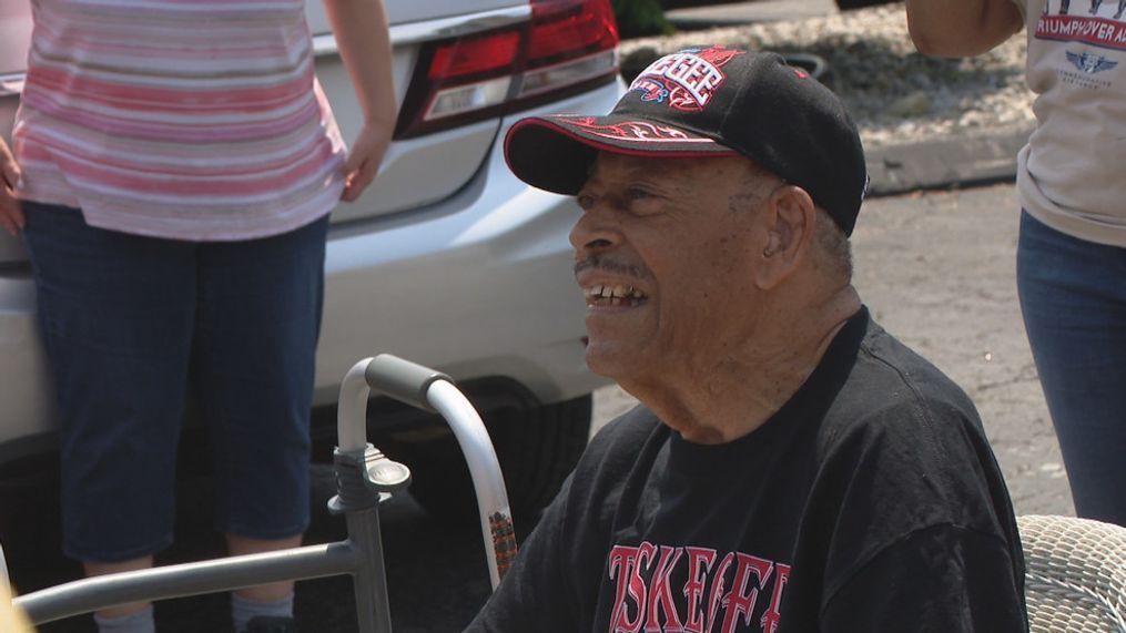 Sgt. Victor Butler, who is Rhode Island's last surviving Tuskegee Airman, turned 100 years old Saturday, May 23, 2022. (WJAR)