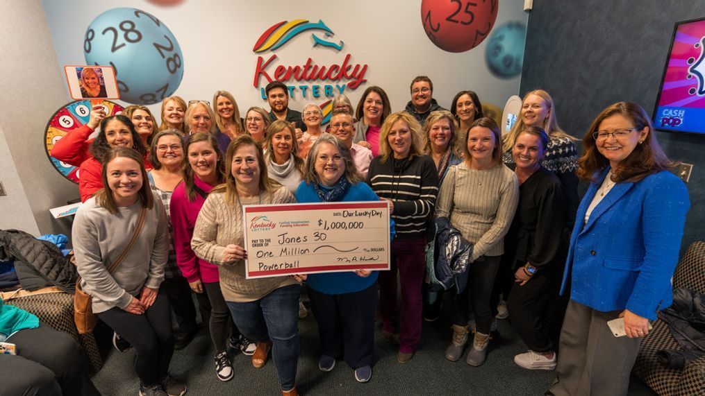 Group of Kentucky middle school employees win $1 million Powerball prize (Kentucky Lottery)