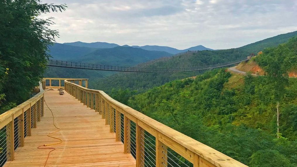 Gatlinburg SkyBridge adding new scenic trail just in time for Fall in the Smokies (Gatlinburg SkyLift Park)