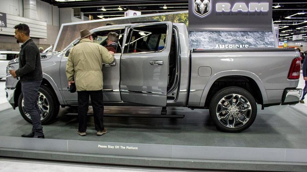 Dodge Ram at the Portland International Auto Show (Photo by Amanda Butt)