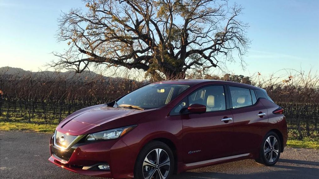 2018 Nissan Leaf (Sinclair Broadcast Group / Jill Ciminillo)