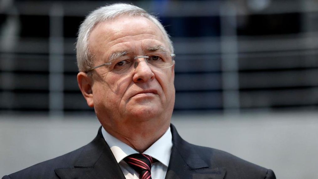 In this Jan. 19, 2017, file photo Martin Winterkorn, former CEO of the German car manufacturer 'Volkswagen', arrives for a questioning at an investigation committee of the German federal parliament in Berlin, Germany.  The Securities and Exchange Commission is charging Volkswagen and former CEO Martin Winterkorn with defrauding American investors during an emissions scandal. The SEC said that between April 2014 and May 2015 Volkswagen issued more than $13 billion in bonds and asset-backed securities in U.S. markets when senior executives knew that more than 500,000 vehicles in the country grossly exceeded legal vehicle emissions limits.  (AP Photo/Michael Sohn, file)