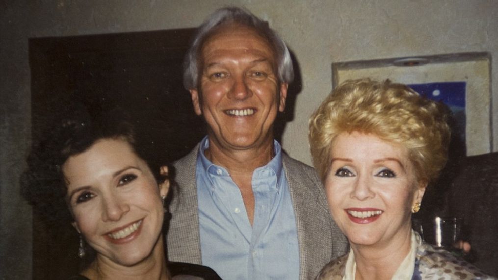 Richard Hamlett, Debbie Reynolds' third husband, shared stories about his marriage to her and her relationship with Carrie Fisher, pictured at left. (Courtesy Richard Hamlett)