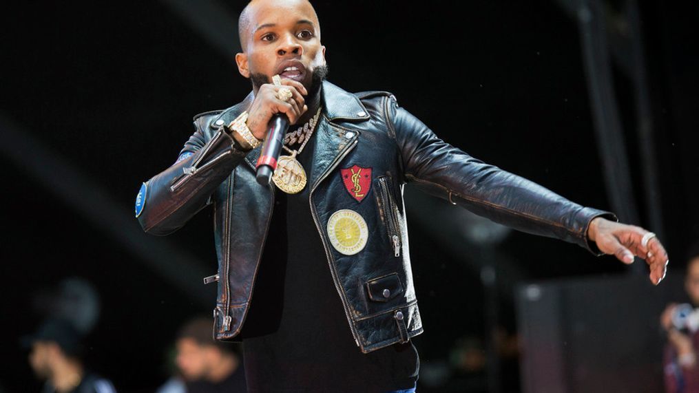 FILE - Rapper Tory Lanez performs at HOT 97 Summer Jam 2018 at MetLife Stadium in East Rutherford, N.J. (Photo by Scott Roth/Invision/AP, File)