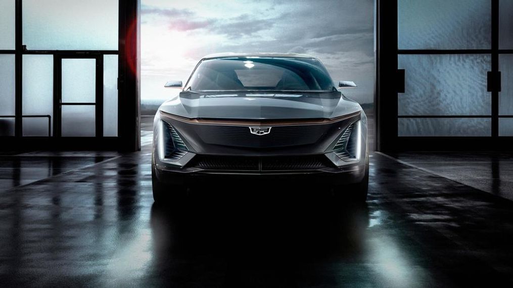 Cadillac will go back to using actual names for its vehicles starting with the arrival of a new electric crossover in 2022. (Image courtesy of General Motors)