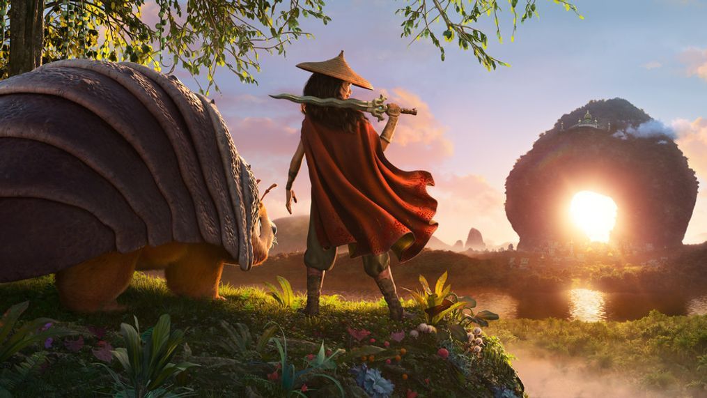 RAYA AND THE LAST DRAGON - As an evil force threatens the kingdom of Kumandra, it is up to warrior Raya, and her trusty steed Tuk Tuk, to leave their Heart Lands home and track down the last dragon to help stop the villainous Druun. © 2020 Disney. All Rights Reserved.{&nbsp;}(Photo: Disney)