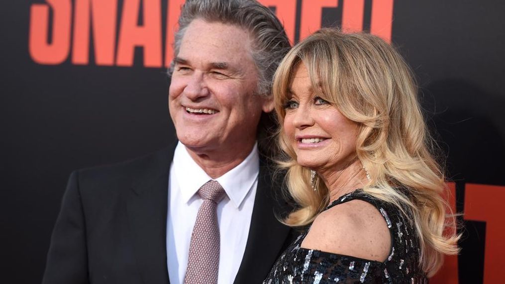 FILE - Kurt Russell, left, and Goldie Hawn arrive at the Los Angeles premiere of "Snatched" at the Regency Village Theatre on Wednesday, May 10, 2017. (Photo by Jordan Strauss/Invision/AP)