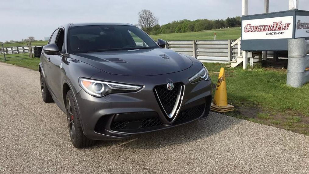 2018 Alfa Romeo Stelvio Quadrifoglio (Sinclair Broadcast Group / Jill Ciminillo)