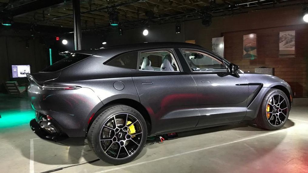 Aston Martin DBX (Jill Ciminillo / Sinclair Broadcast Group)